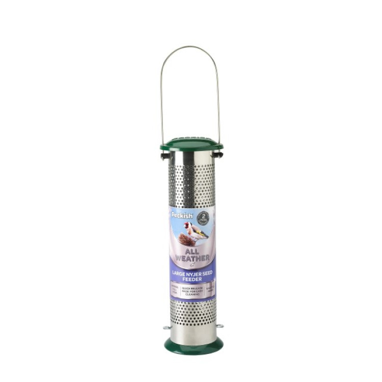 Peckish Niger seed feeder