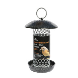 Suet pellet feeder