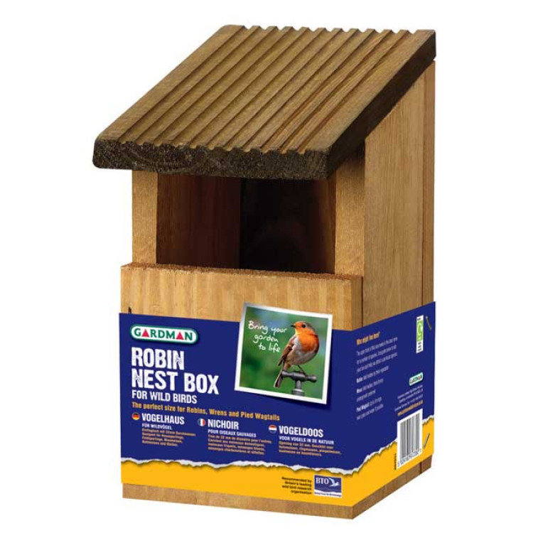 Robin nest box