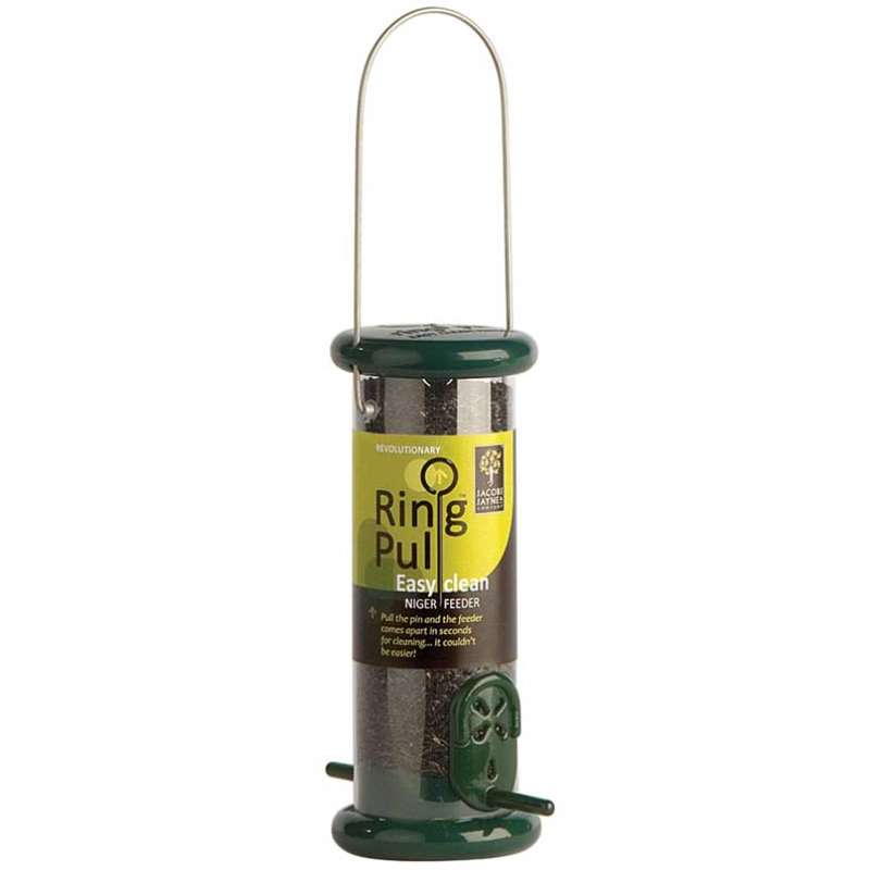 Ring Pull Feeders For Niger Seed Easy Clean Bird Feeder